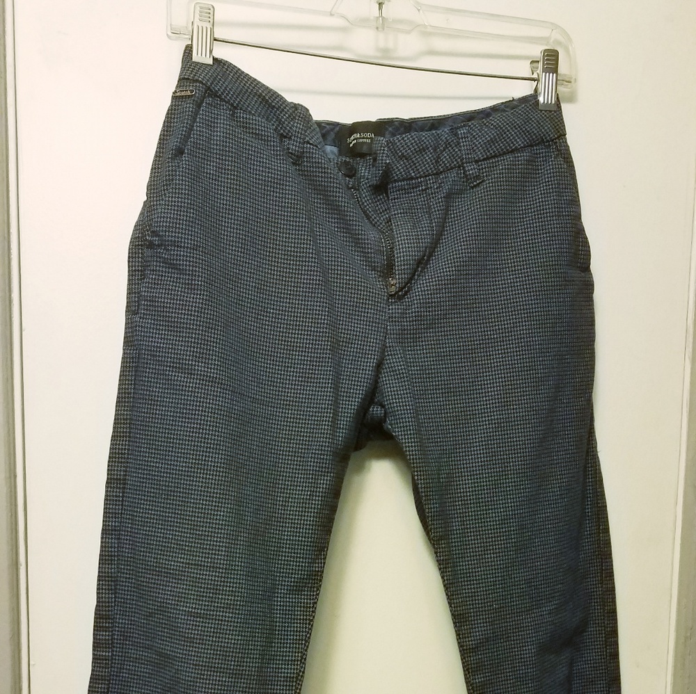 Men's Scotch & Soda super slim trouser